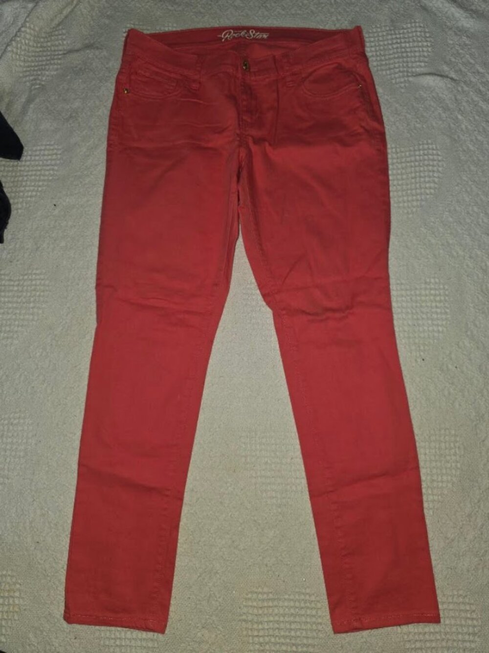 Old Navy Rockstar Skinny Jeans – Size 12 – Coral/Red